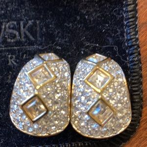 Swarovski Earrings Clip On